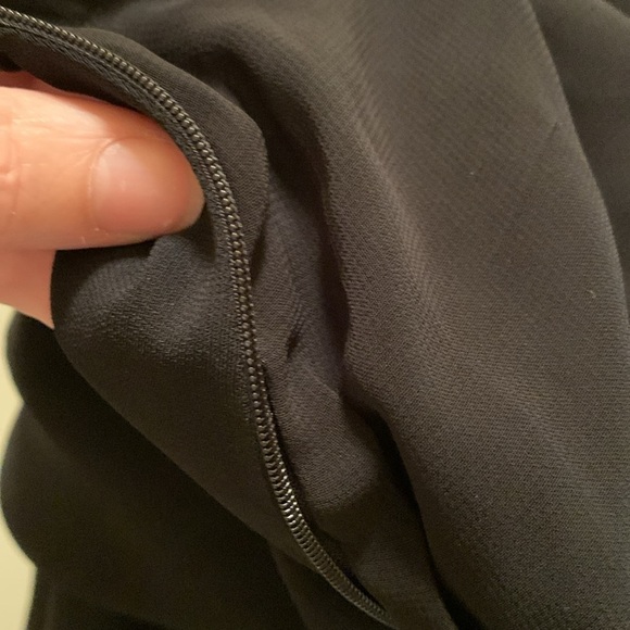 MAX MARA BLACK ASYMMETRICAL SKIRT - Picture 10 of 13